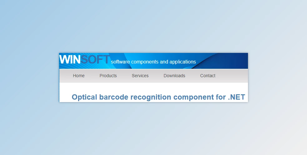 Winsoft Optical Barcode Recognition Component for .NET